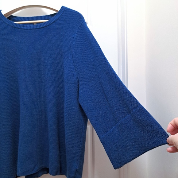 Eileen Fisher Crew Neck Merino Wool Sweater Size 2X - Picture 4 of 11